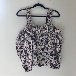 Ulla Johnson Cold Shoulder Top